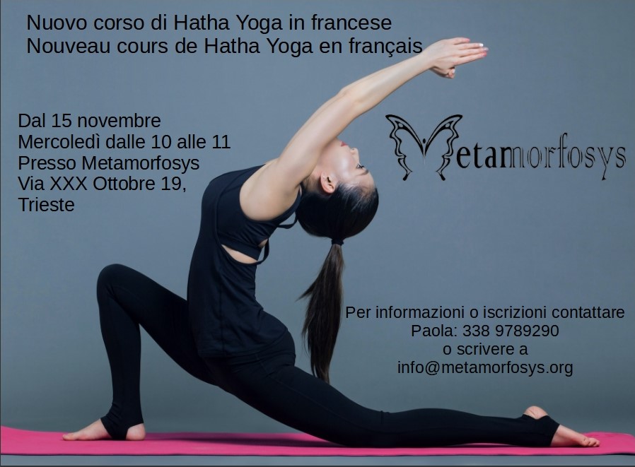 Hatha Yoga in Francese – Nouveau cours de Hatha Yoga en français
