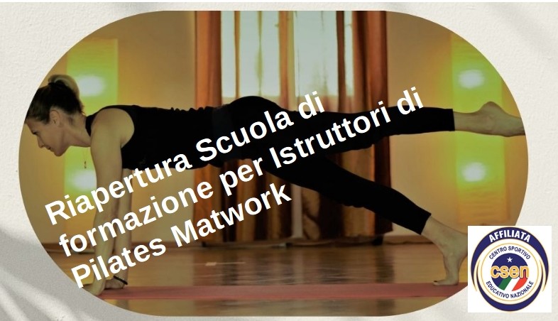 Scuola di formazione per Istruttori di Pilates Matwork: da novembre 2026