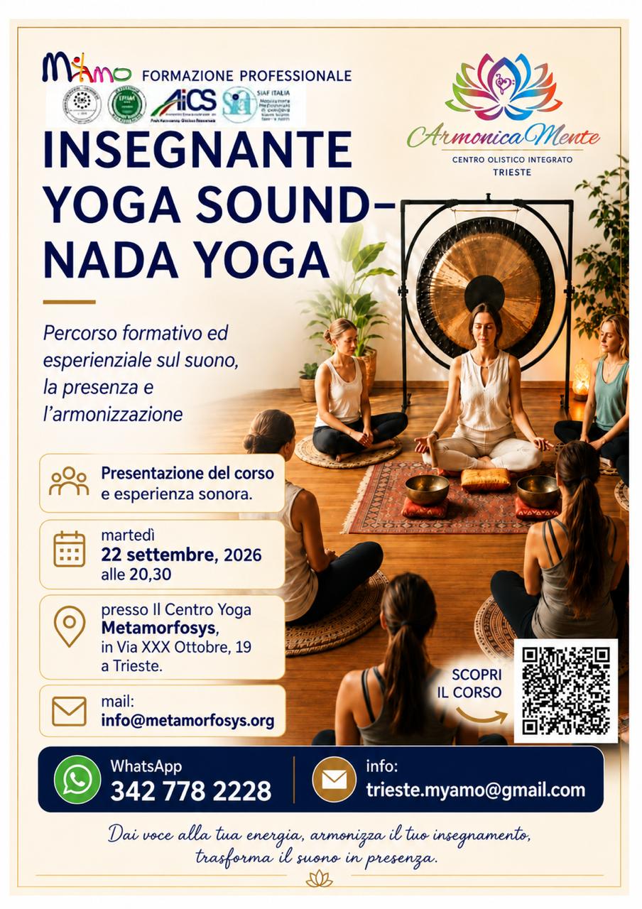 Presentazione del corso di Yoga Sound